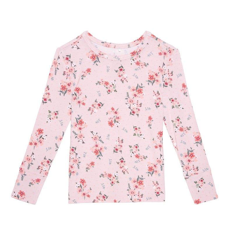 Bamboo Long Sleeve Pajama Set - London (Floral) - Image 2