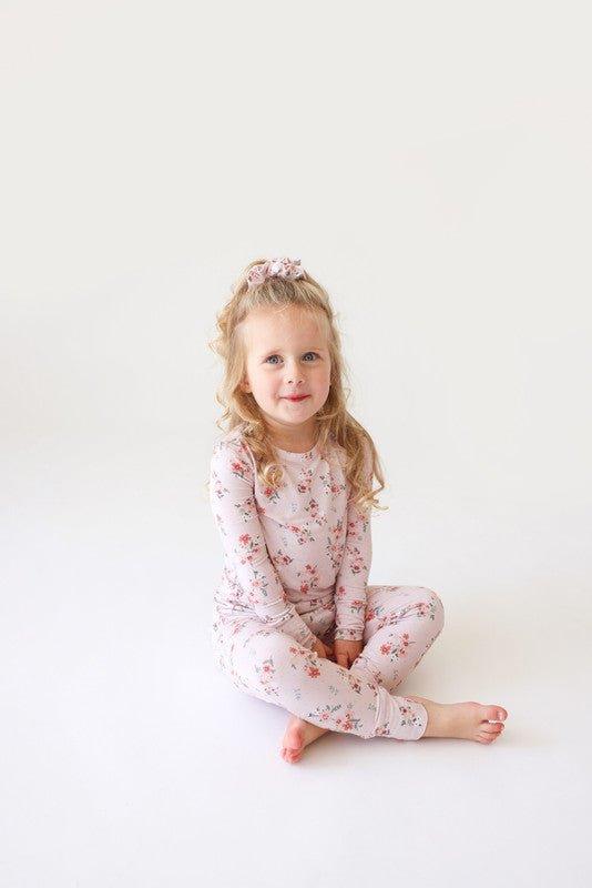 Bamboo Long Sleeve Pajama Set - London (Floral) - Image 4
