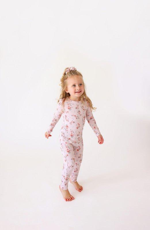 Bamboo Long Sleeve Pajama Set - London (Floral) - Image 5