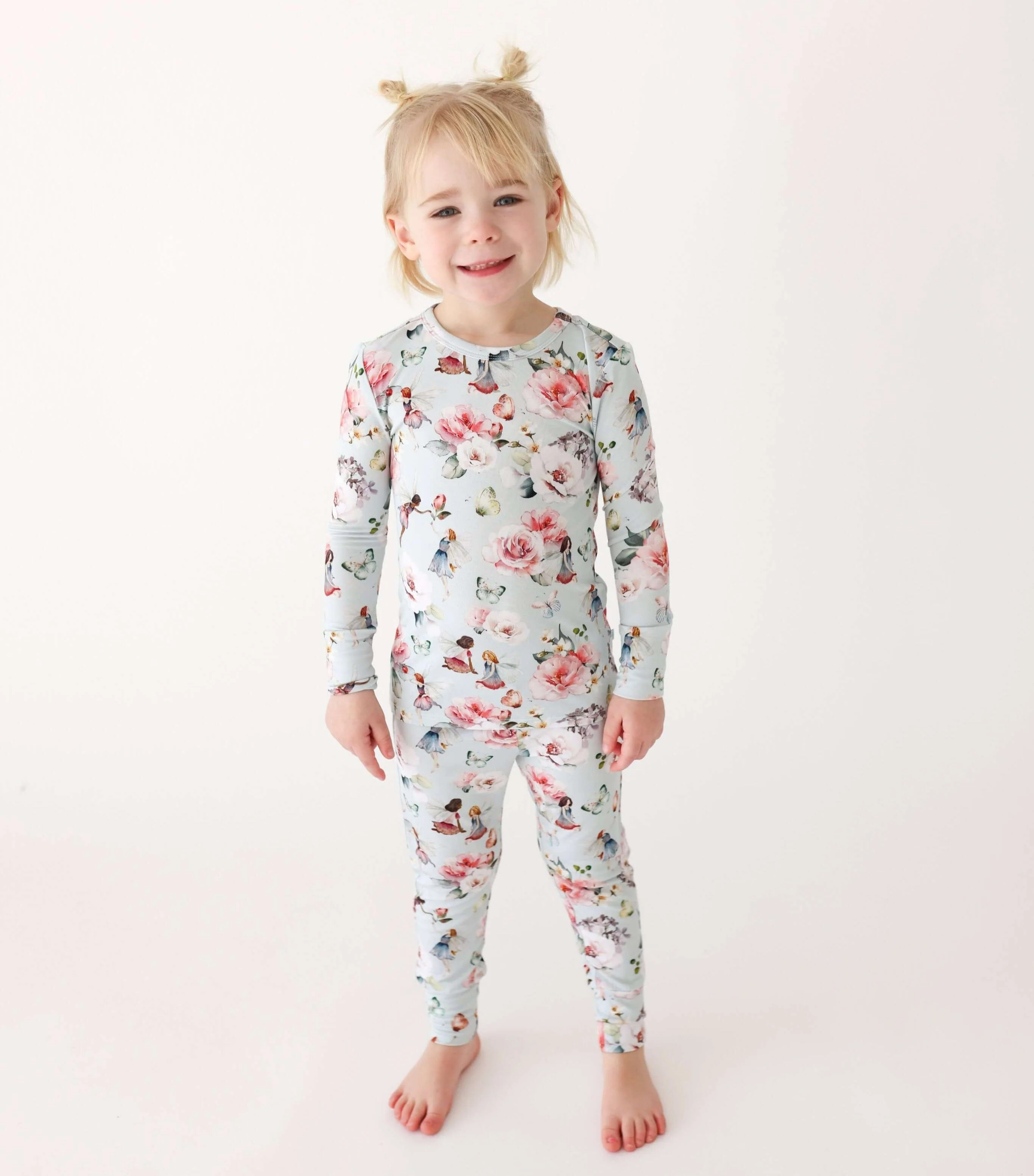 Bamboo Long Sleeve Pajama Set - Melinda (Fairies) - Image 2