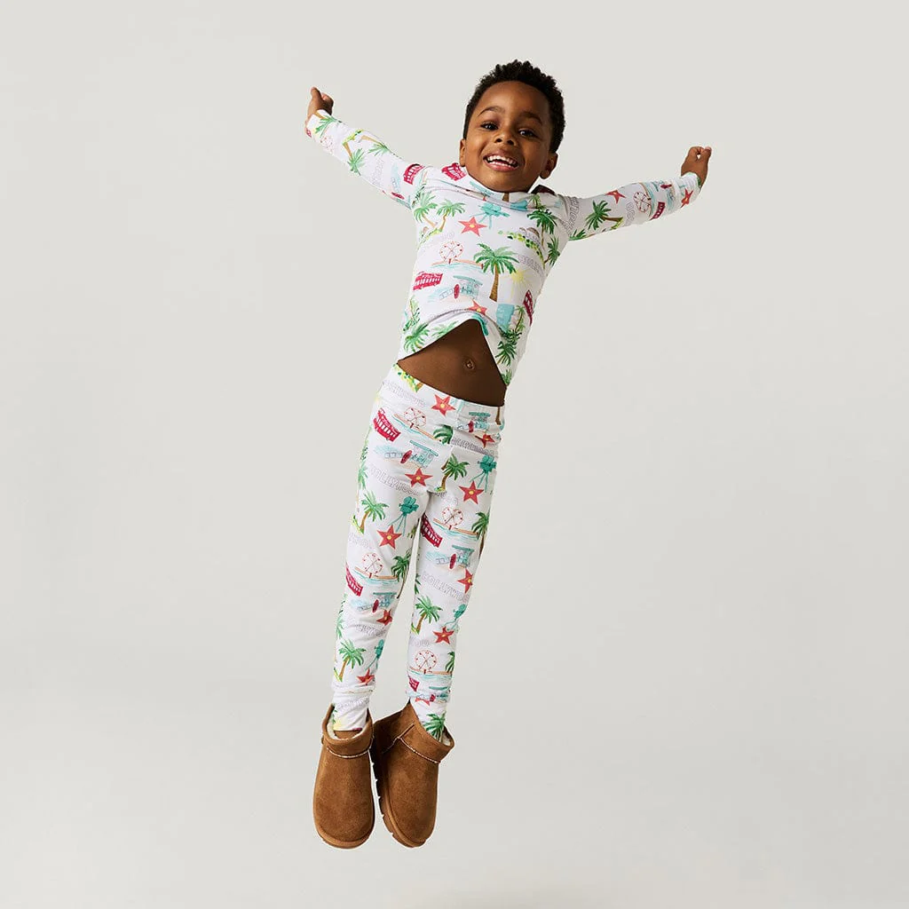 Bamboo Long Sleeve Pajama Set - Posh Los Angeles - Image 3