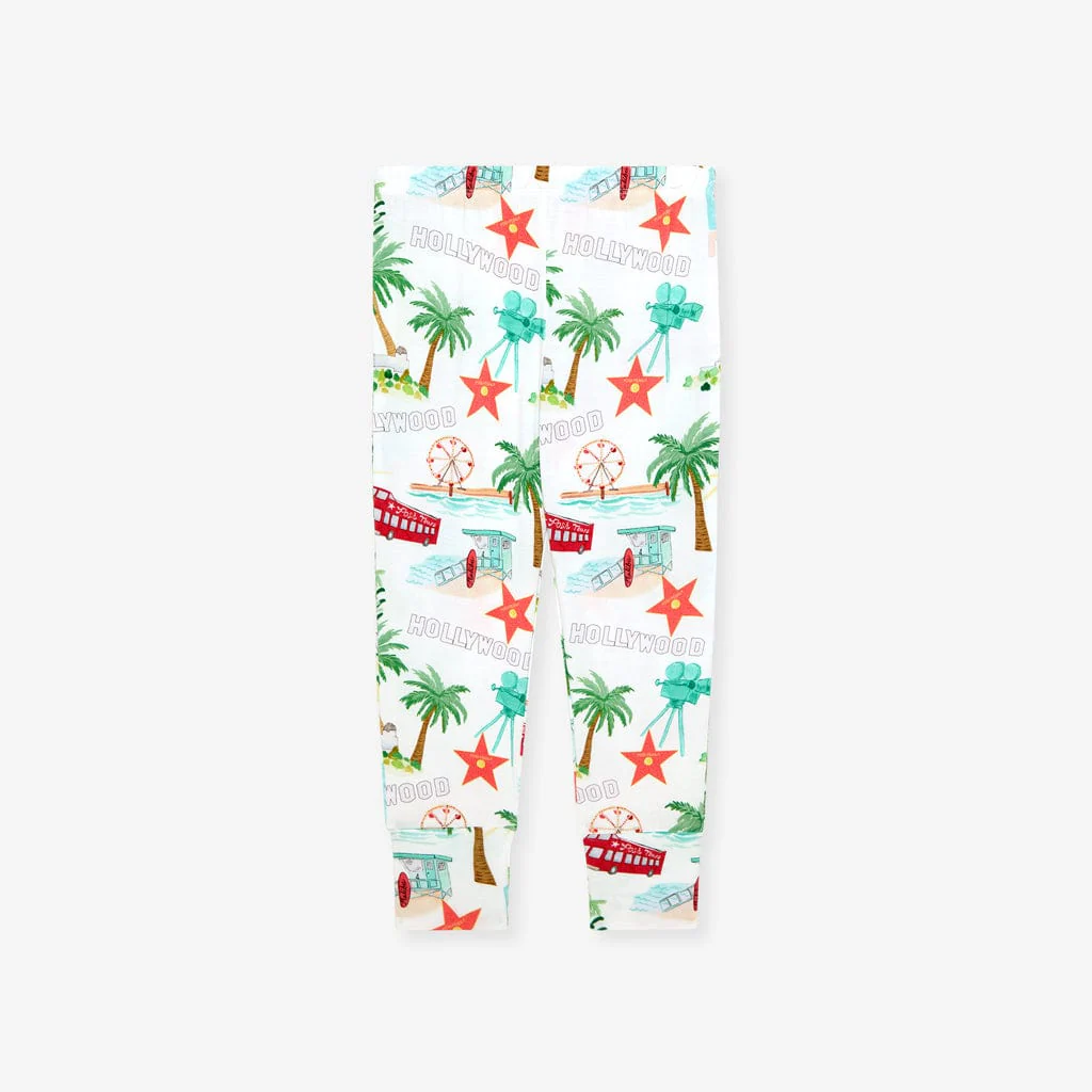 Bamboo Long Sleeve Pajama Set - Posh Los Angeles - Image 4