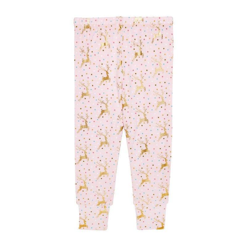 Bamboo Long Sleeve Pajama Set - Ryleigh (Reindeer) - Image 5
