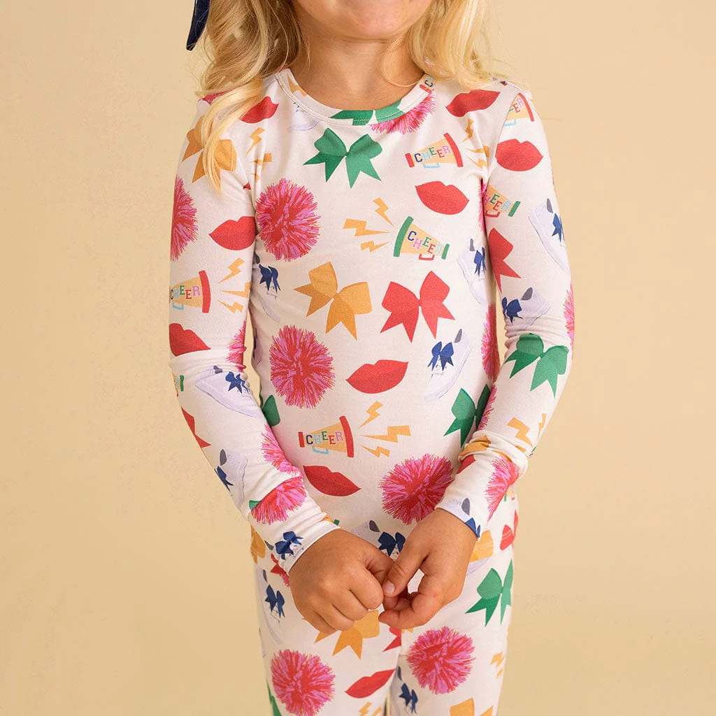 Bamboo Long Sleeve Pajama Set - Sabrina (Cheer) - Image 2