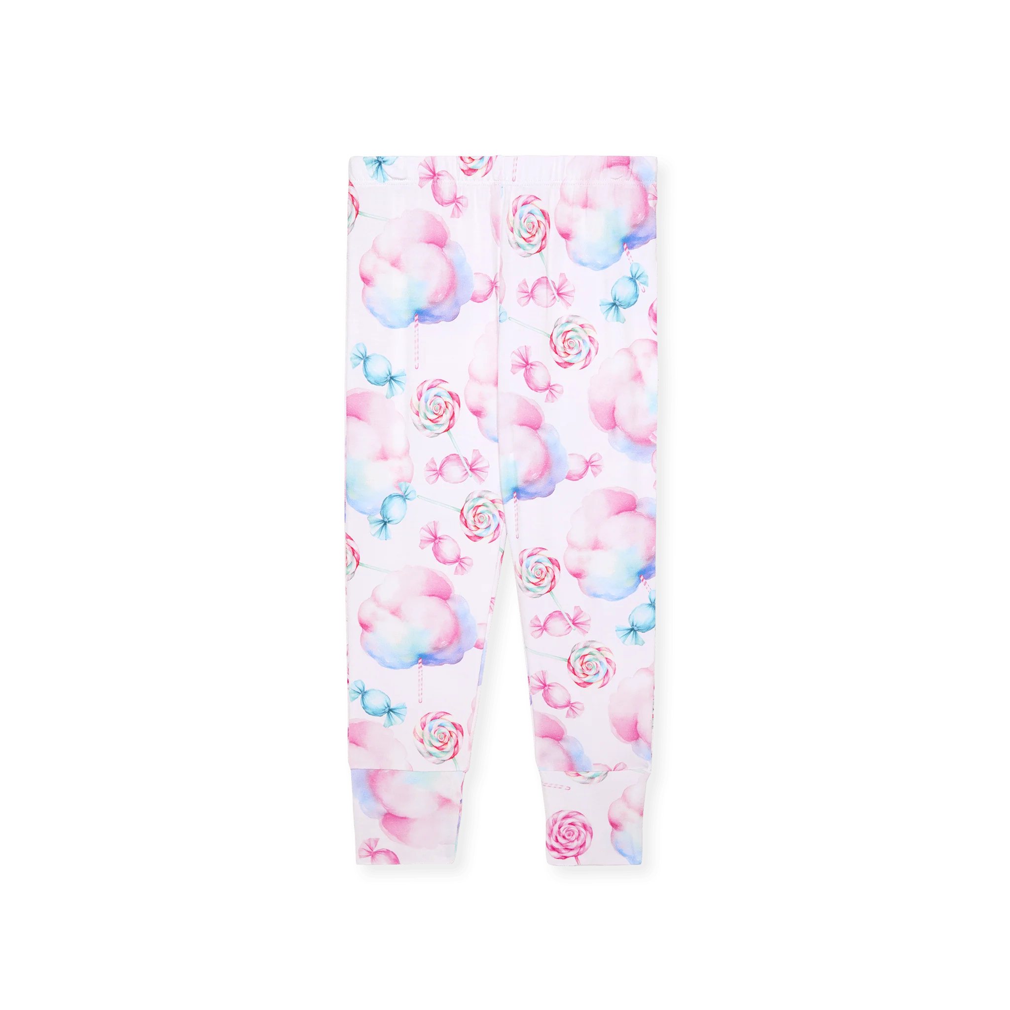 Bamboo Long Sleeve Pajama Set - Sweeties (Cotton Candy) - Image 3