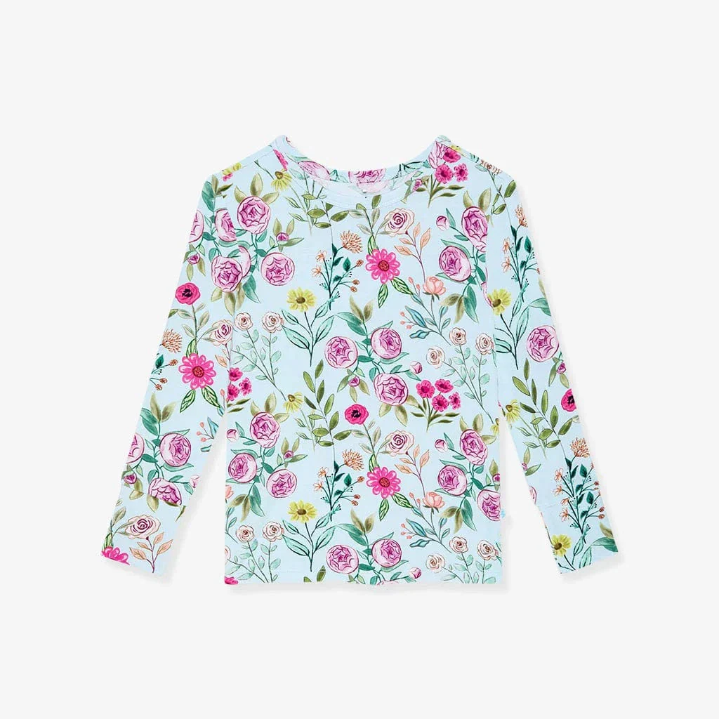 Bamboo Long Sleeve Pajama Set - Tasha (Floral) - Image 5