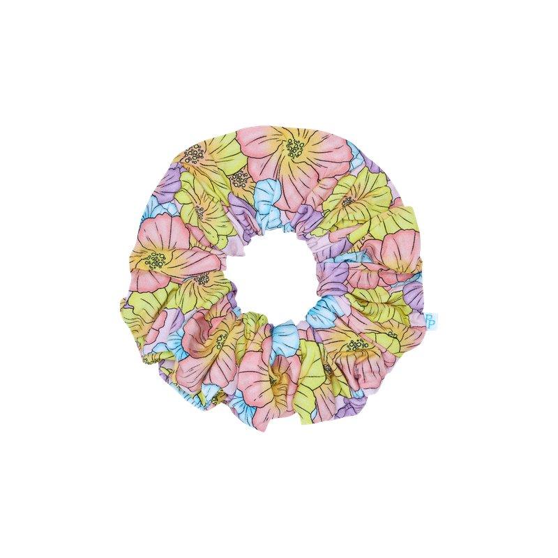 Bamboo Luxe Oversized Scrunchie - Kourtney (Floral) - Image 2