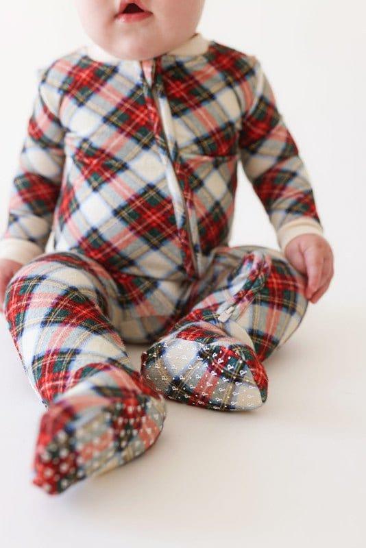Pacci Footie with Zipper - Marqui (Plaid) - Image 2