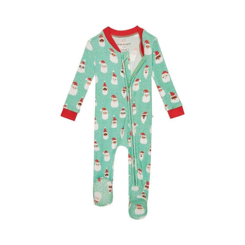 Pacci Footie with Zipper - Santa Medley - Image 2