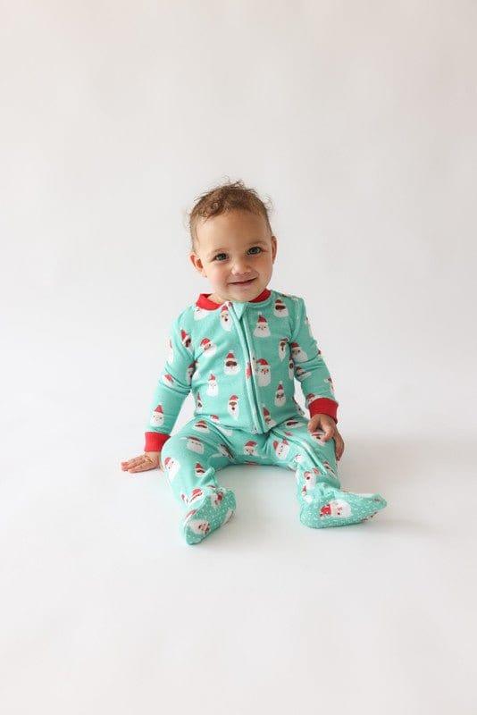 Pacci Footie with Zipper - Santa Medley - Image 4