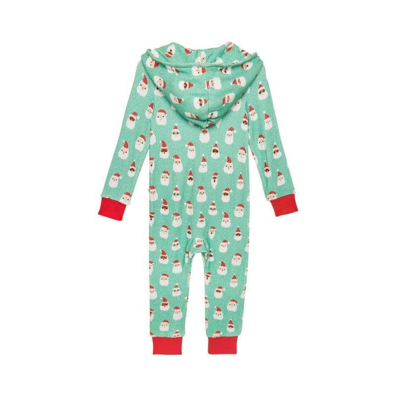Pacci Hooded Playsuit - Santa Medley - Image 2