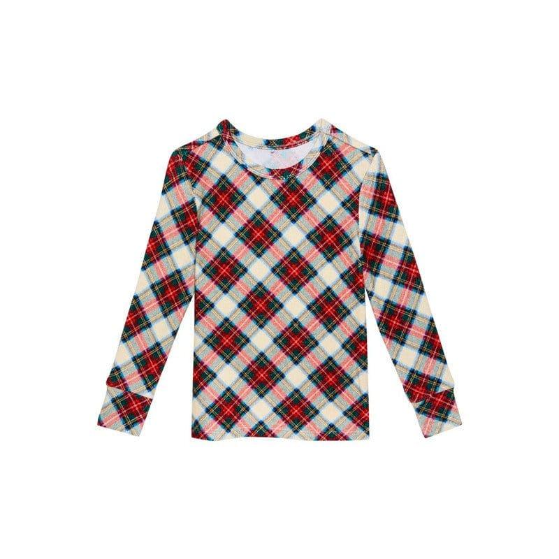 Pacci Long Sleeve Pajama Set - Marqui (Plaid) - Image 3