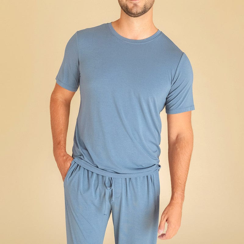 Bamboo Short Sleeve Classic Tee Shirt - Slate