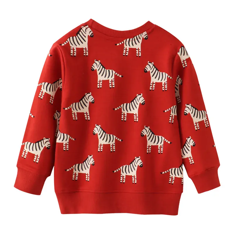 Printed Long Sleeve Sweater - Image 3