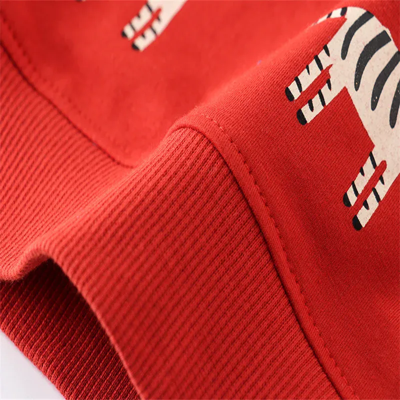 Printed Long Sleeve Sweater - Image 7