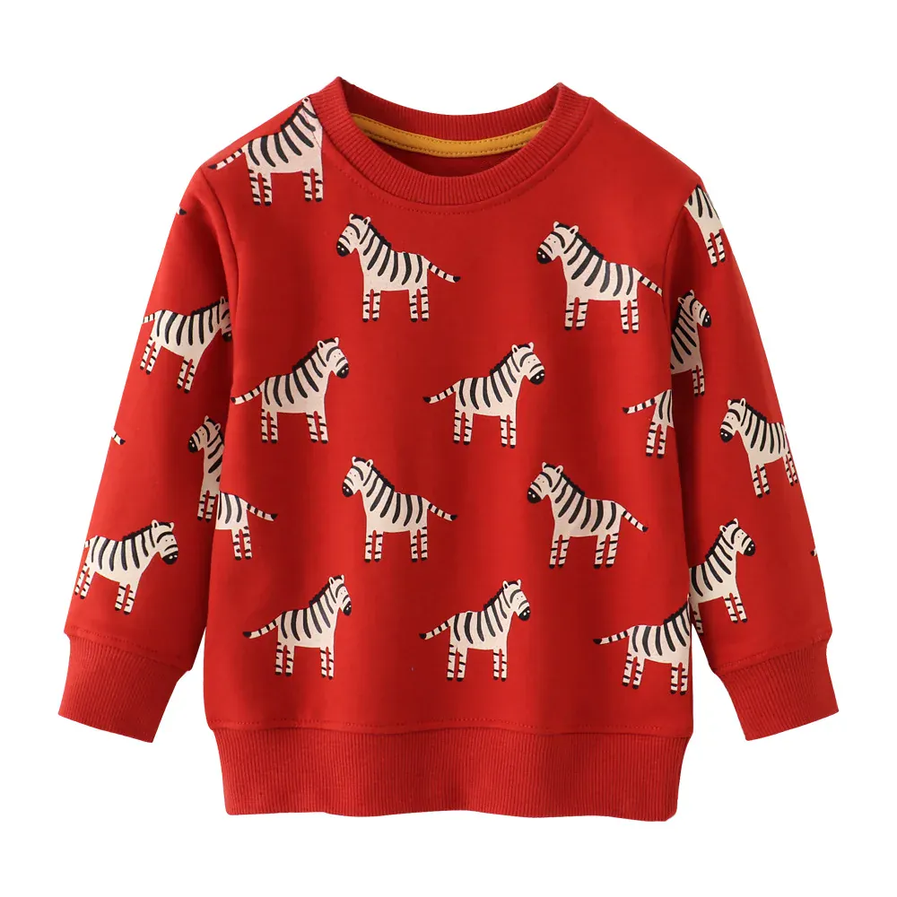 Printed Long Sleeve Sweater - Image 8