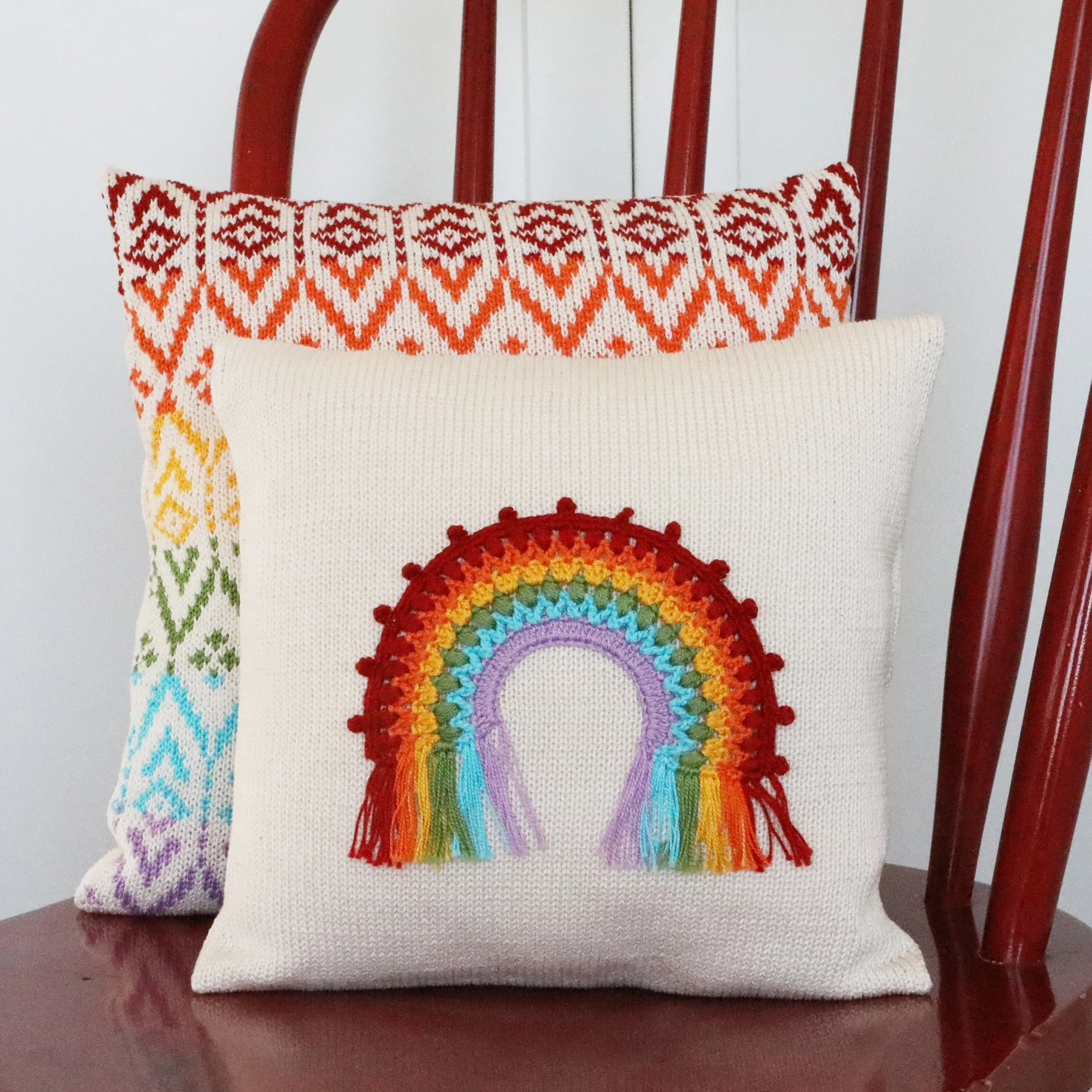 Rainbow 10" Pillow - Image 2