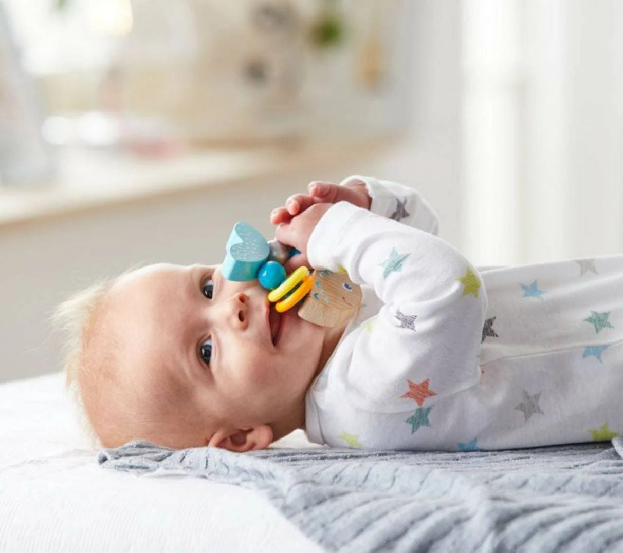 Rattlefish Wooden Baby Rattle - Image 3