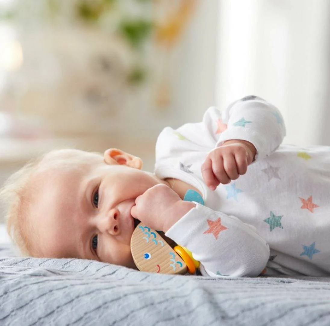 Rattlefish Wooden Baby Rattle - Image 4