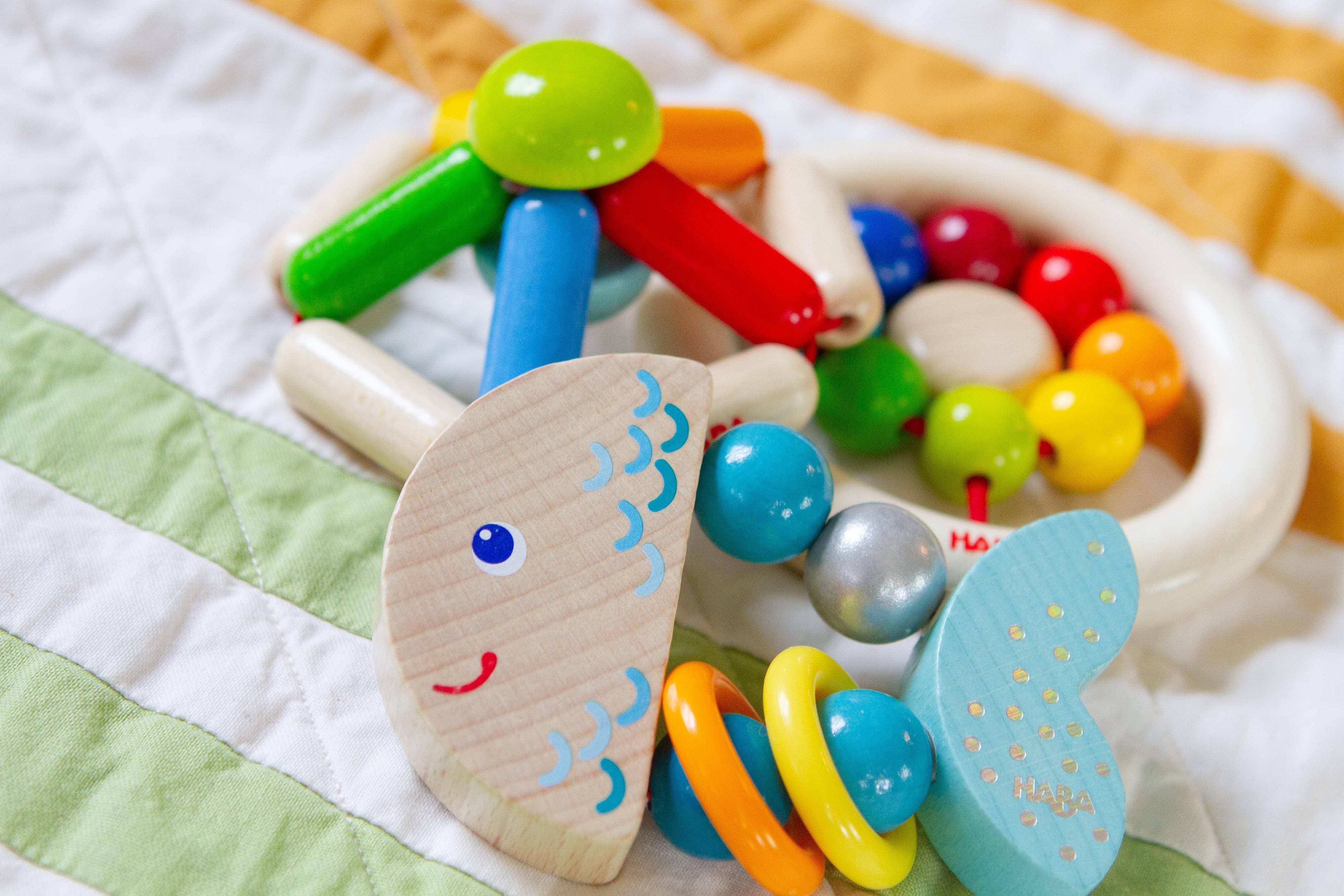Rattlefish Wooden Baby Rattle - Image 5