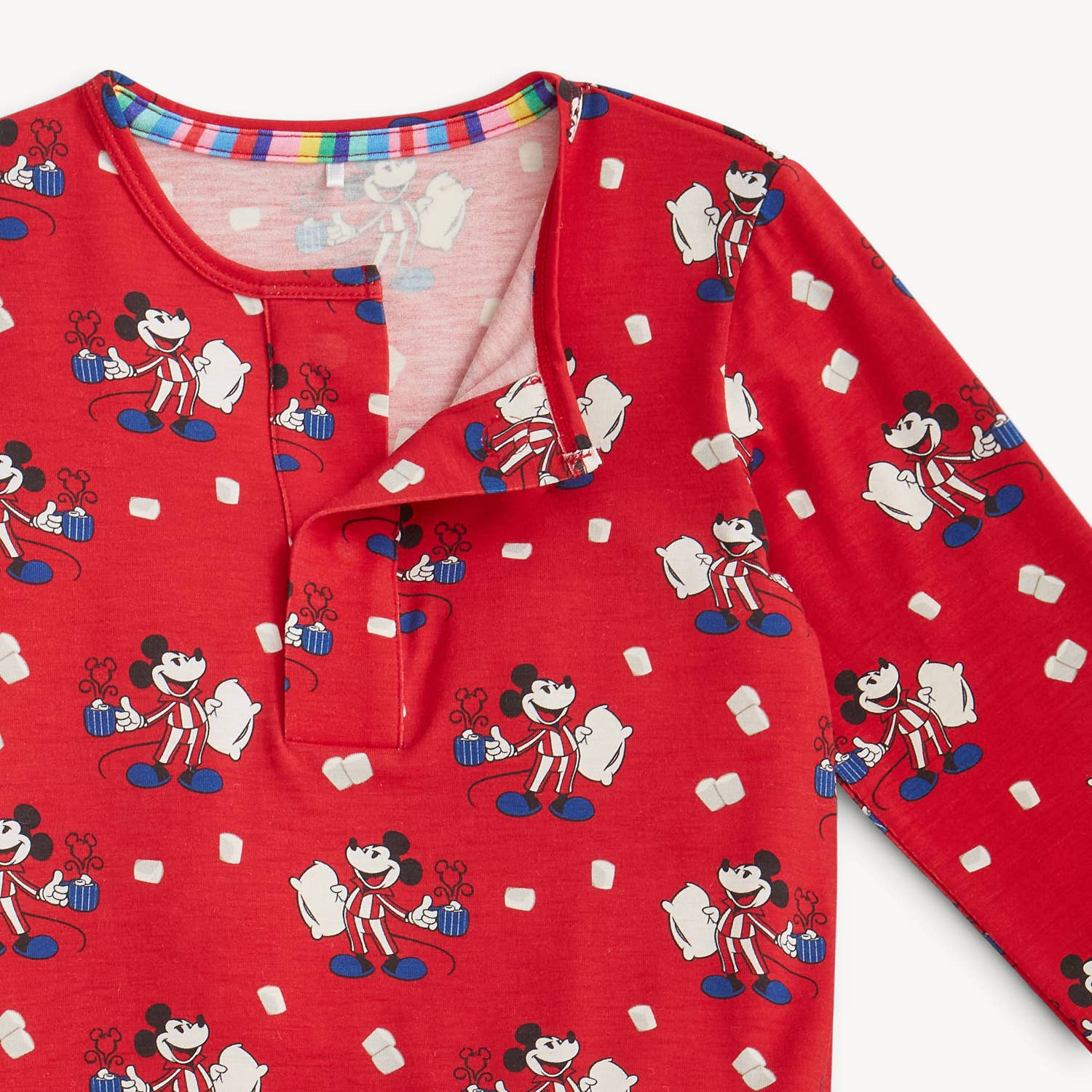 Magnetic Long Sleeve Pajama Set - Disney Red Cocoa Club - Image 3