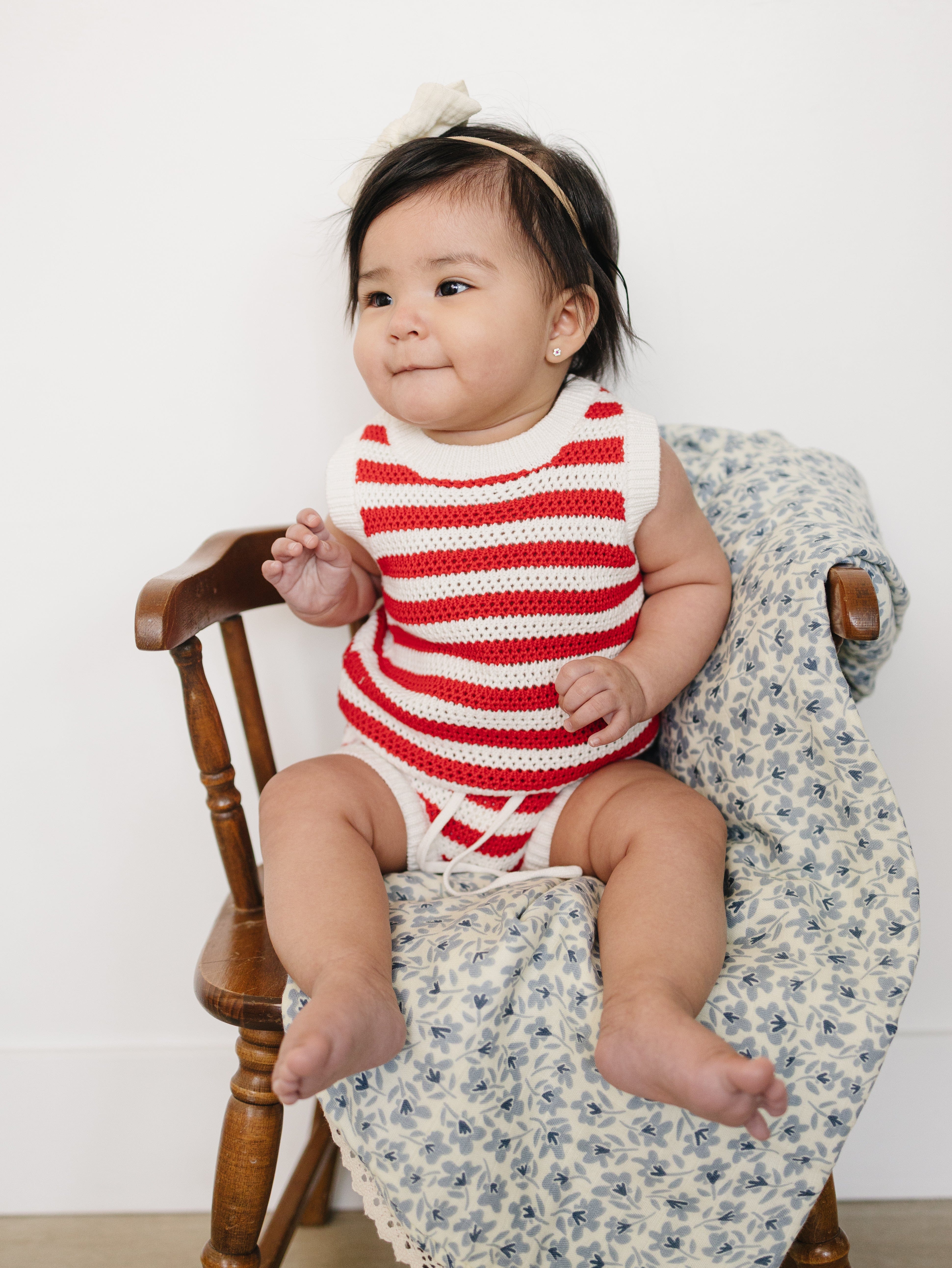 Red Stripe Bloomer Tank Set - Image 2