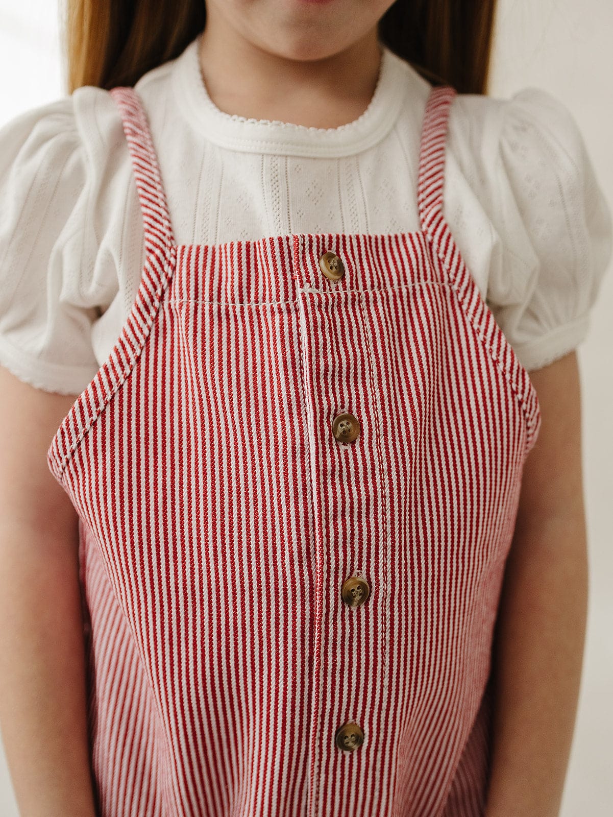 Red Stripe Overalls - Image 4