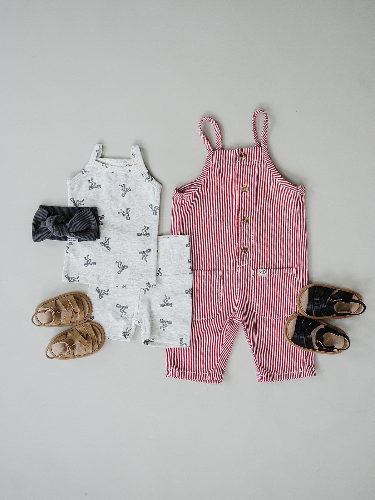 Red Stripe Overalls - Image 8