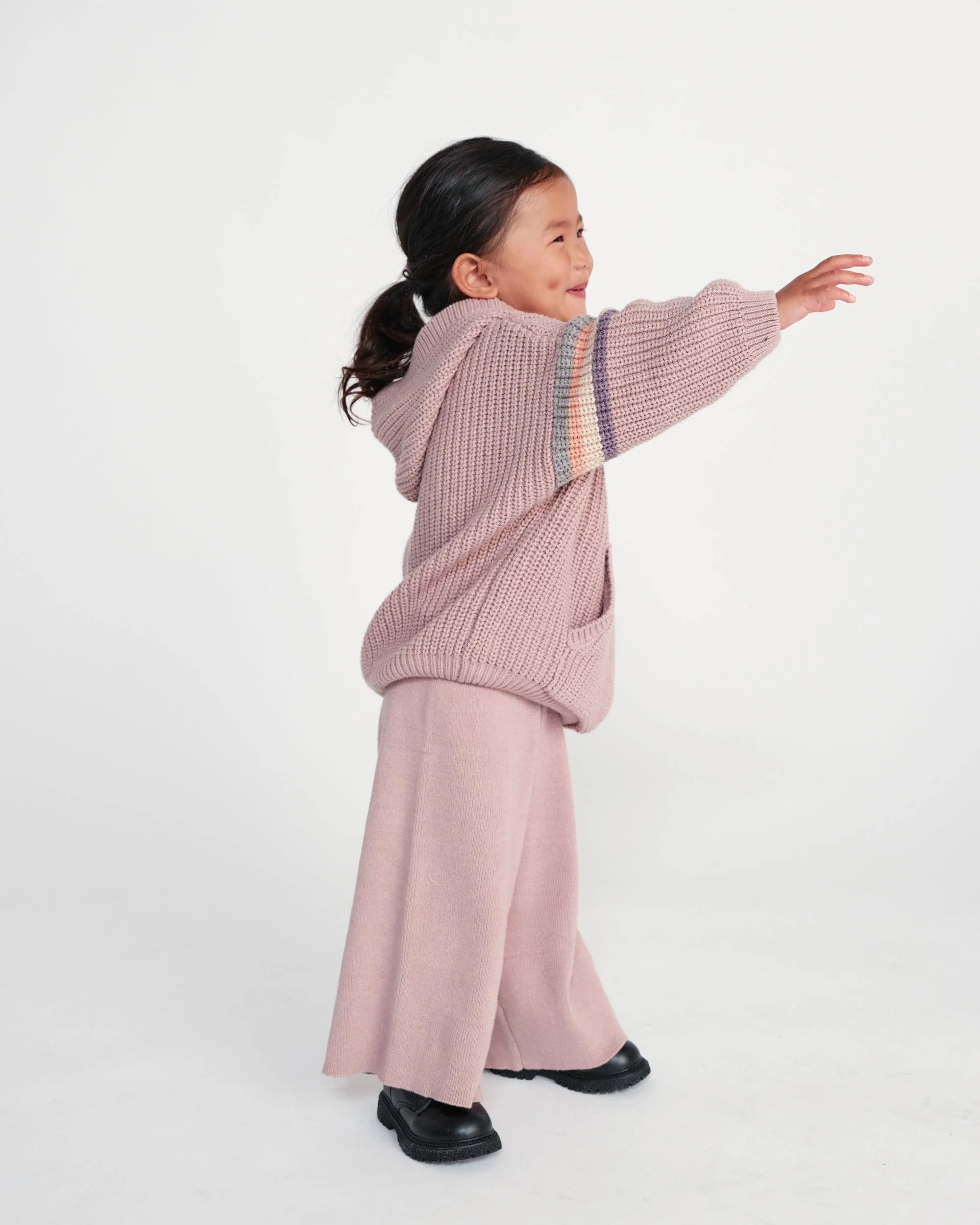 Ribbed Wide Pants - Chunky - Image 2