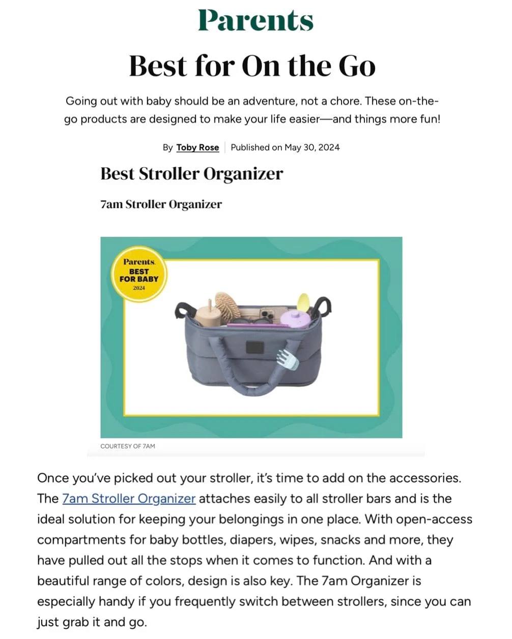 Romi Stroller Organizer - Image 2