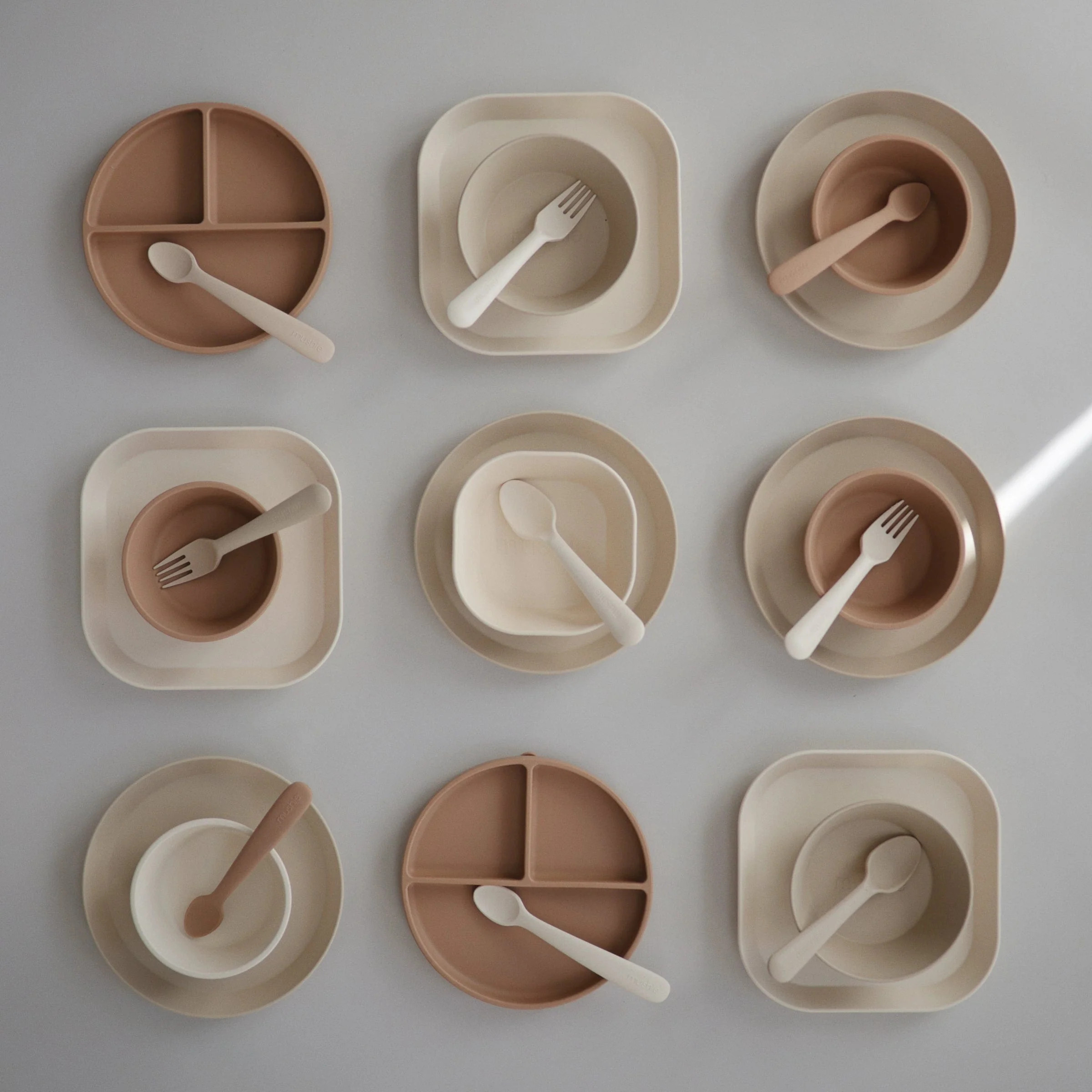 Round Dinnerware Plates, Set of 2 - Image 50
