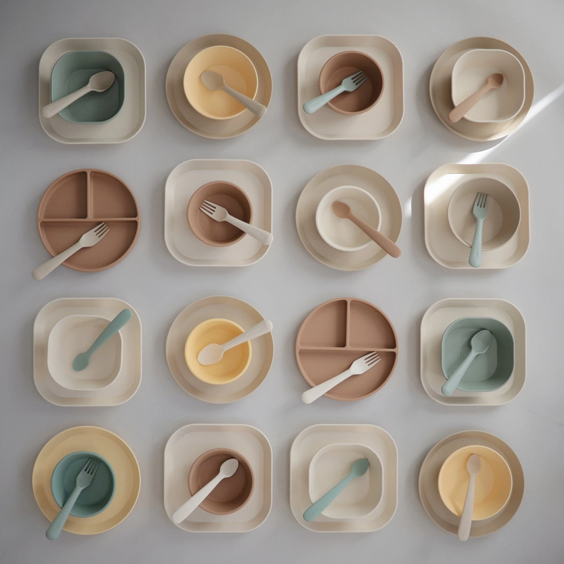 Round Dinnerware Plates, Set of 2 - Image 51
