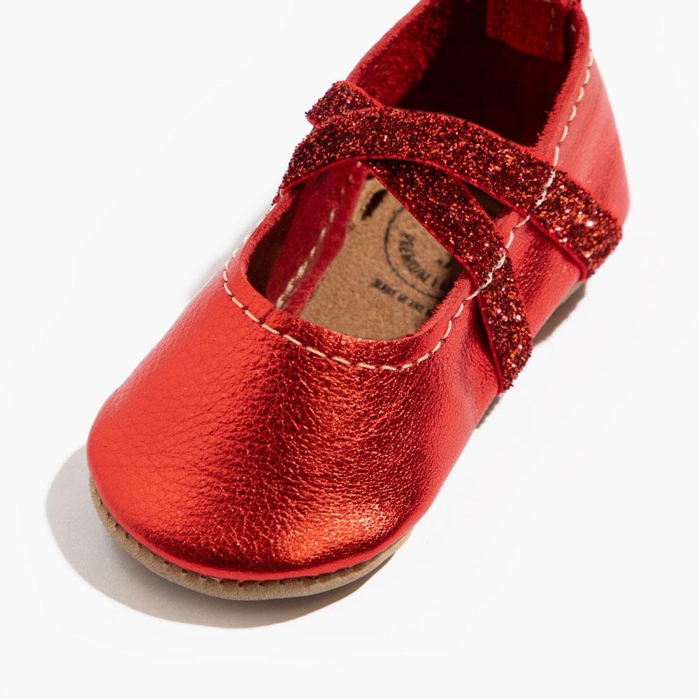 Ruby Ballet Slipper Baby Shoe - Image 2