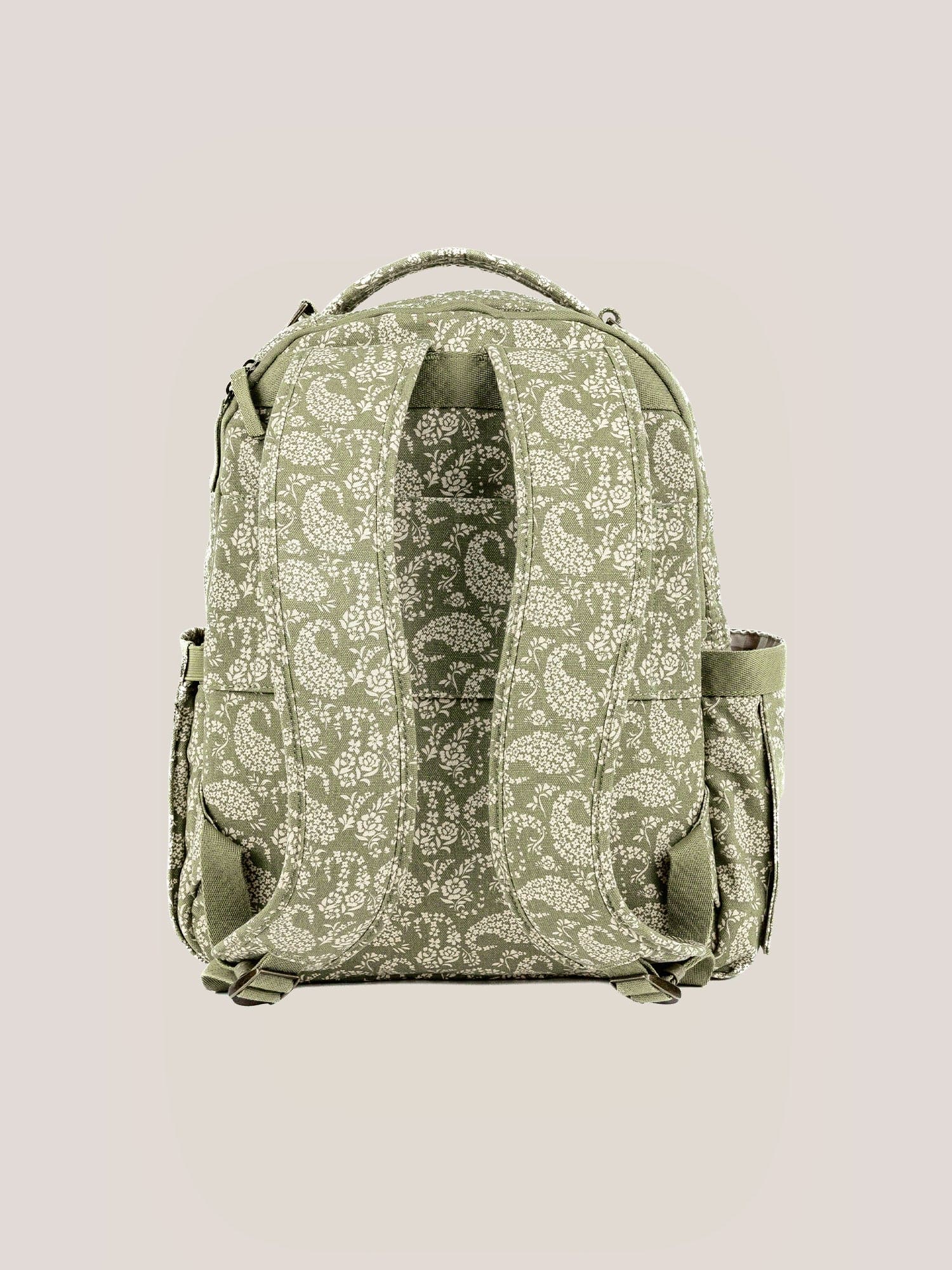 Sazan + JuJuBe Classic Diaper Backpack - Paisley Floral - Image 4