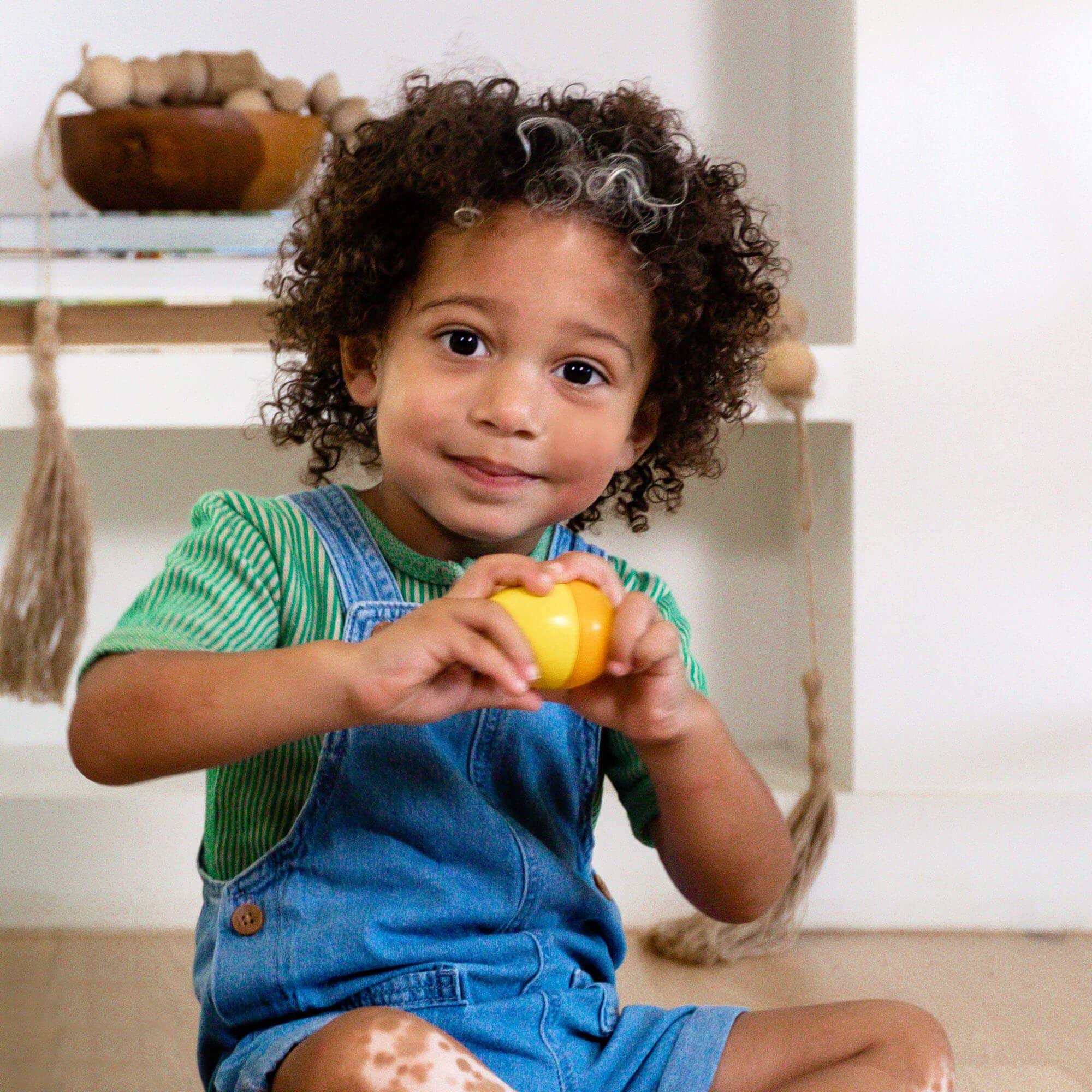 Set of 5 Wooden Musical Eggs - Image 3