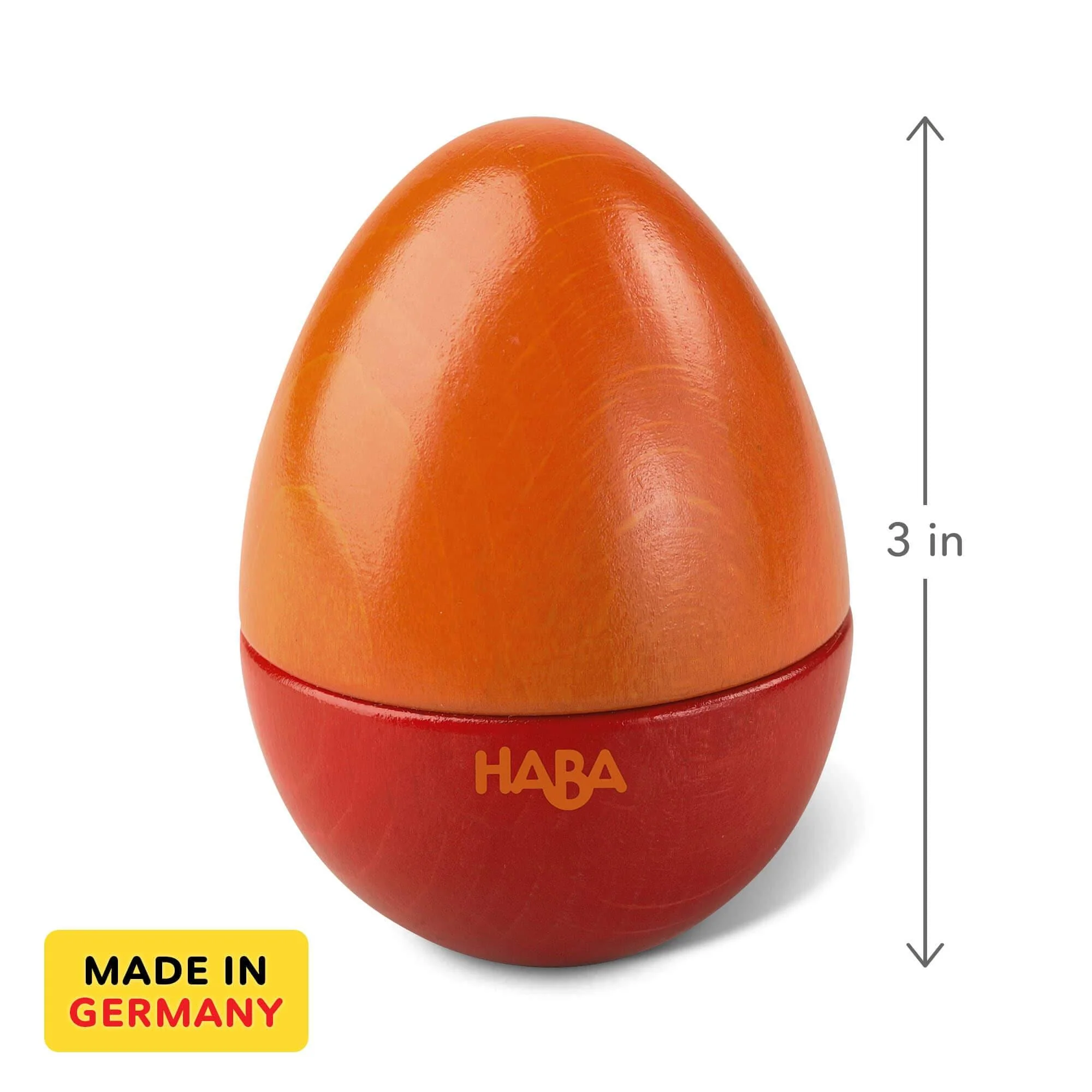 Set of 5 Wooden Musical Eggs - Image 4