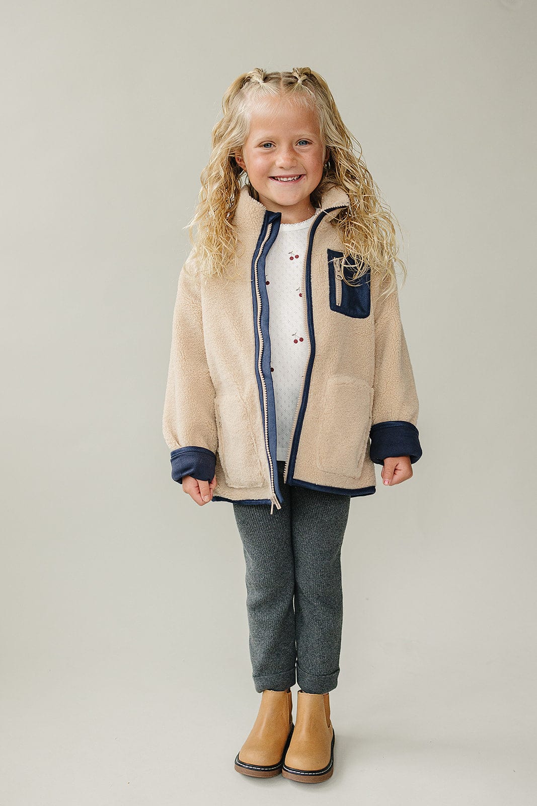 Sherpa Zip-Up Jacket - Image 3