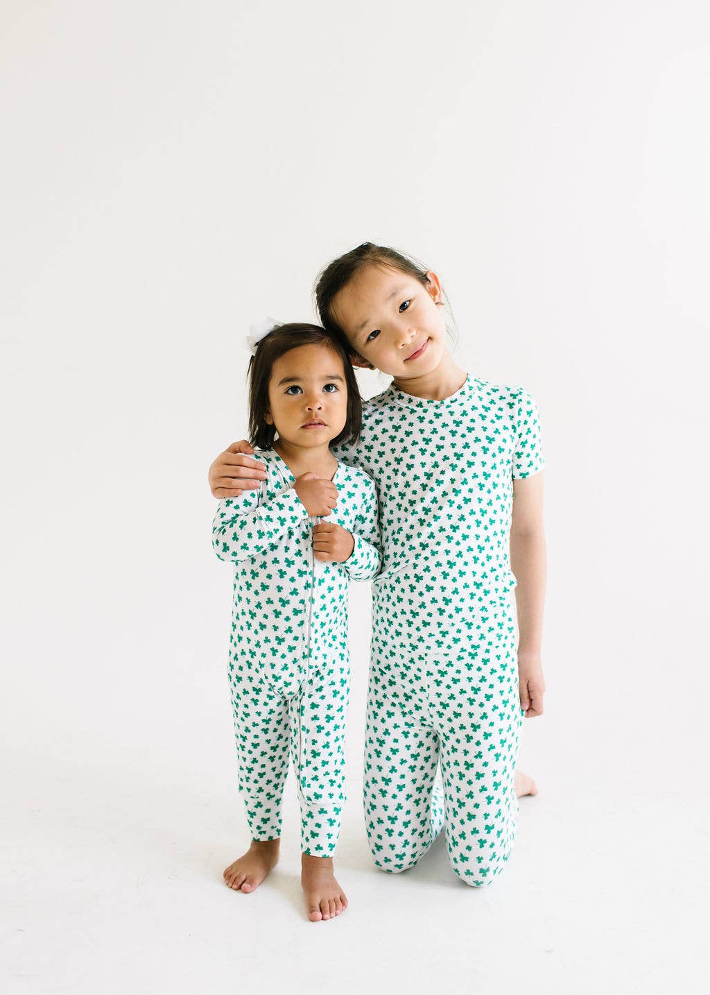 Bamboo Short Sleeve Pajama Set - Shamrock - Image 6