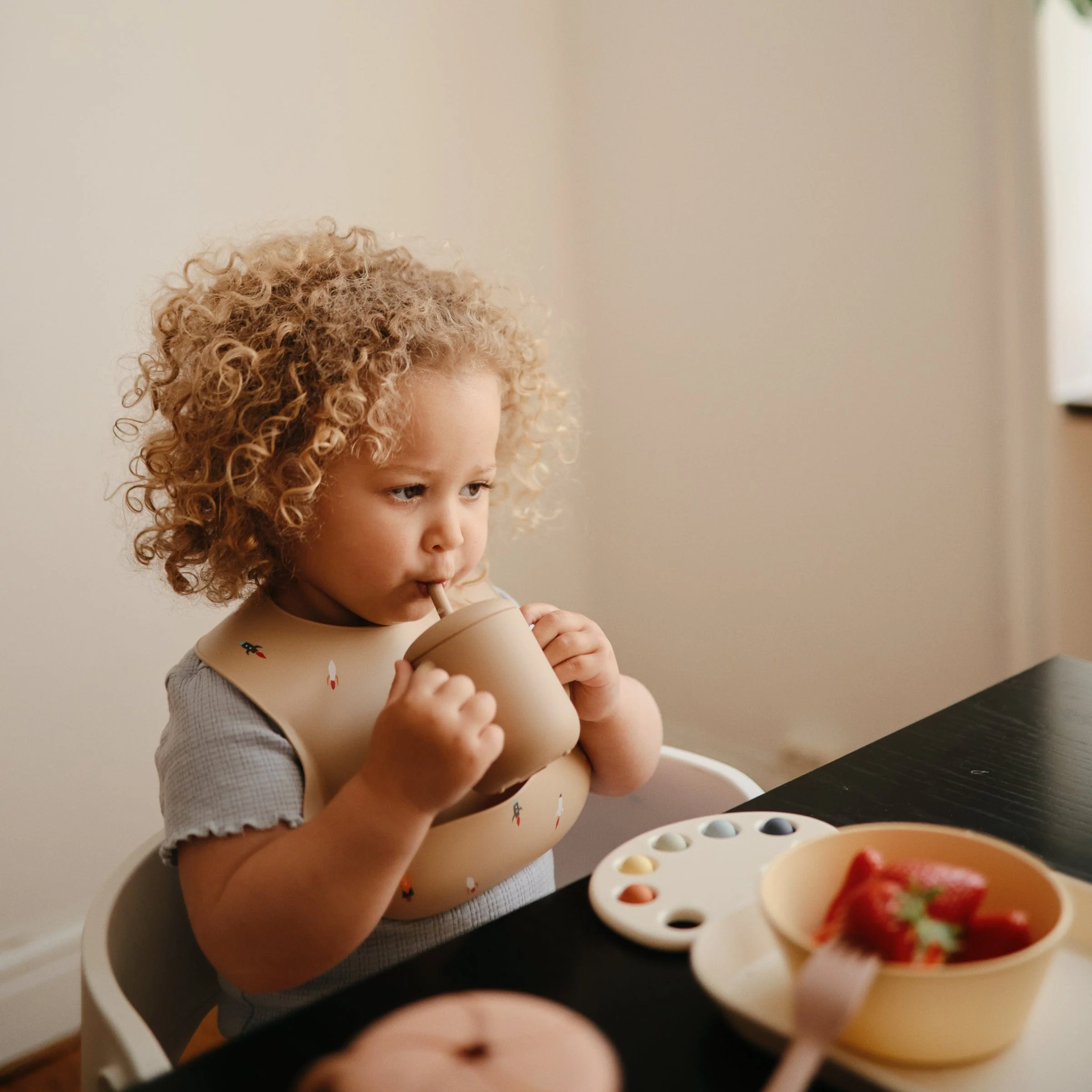 Silicone Training Cup + Straw - Image 16