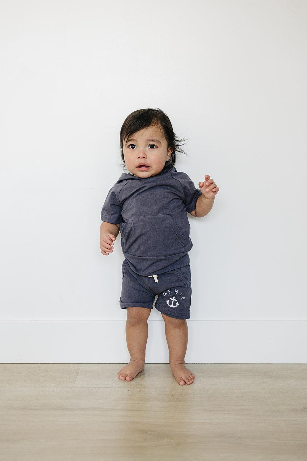 Slate Hooded Tee - Image 2