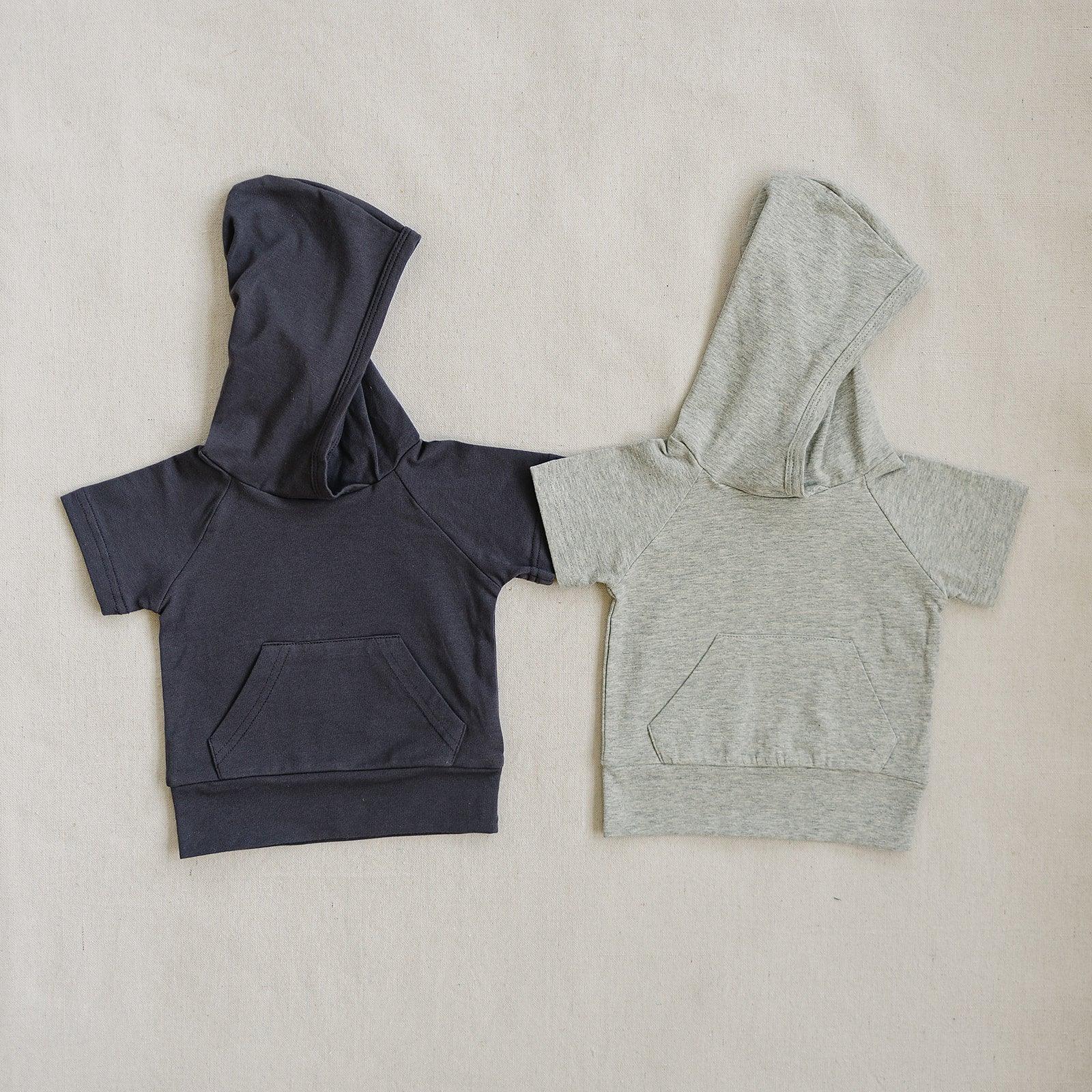 Slate Hooded Tee - Image 3