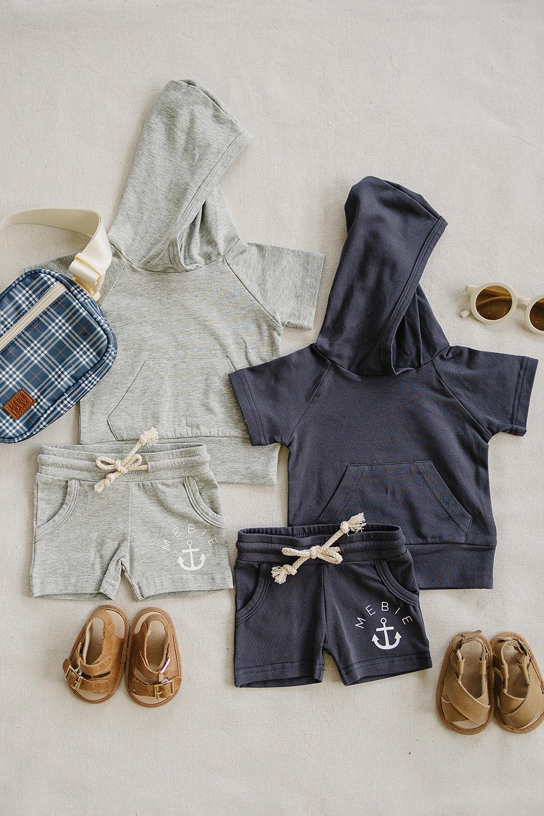 Slate Hooded Tee - Image 4