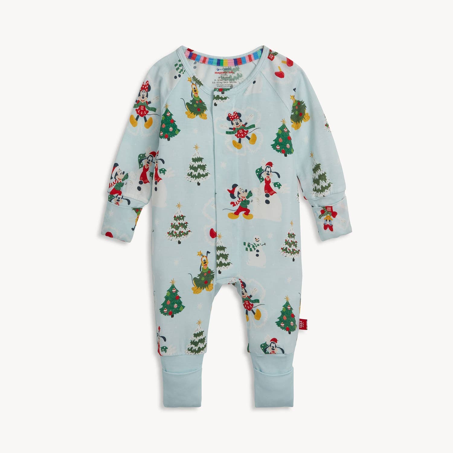 Magnetic Convertible Footie Romper - Disney Snow Excited - Image 5