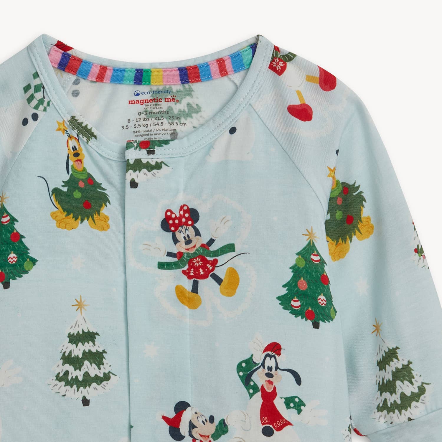 Magnetic Convertible Footie Romper - Disney Snow Excited - Image 6
