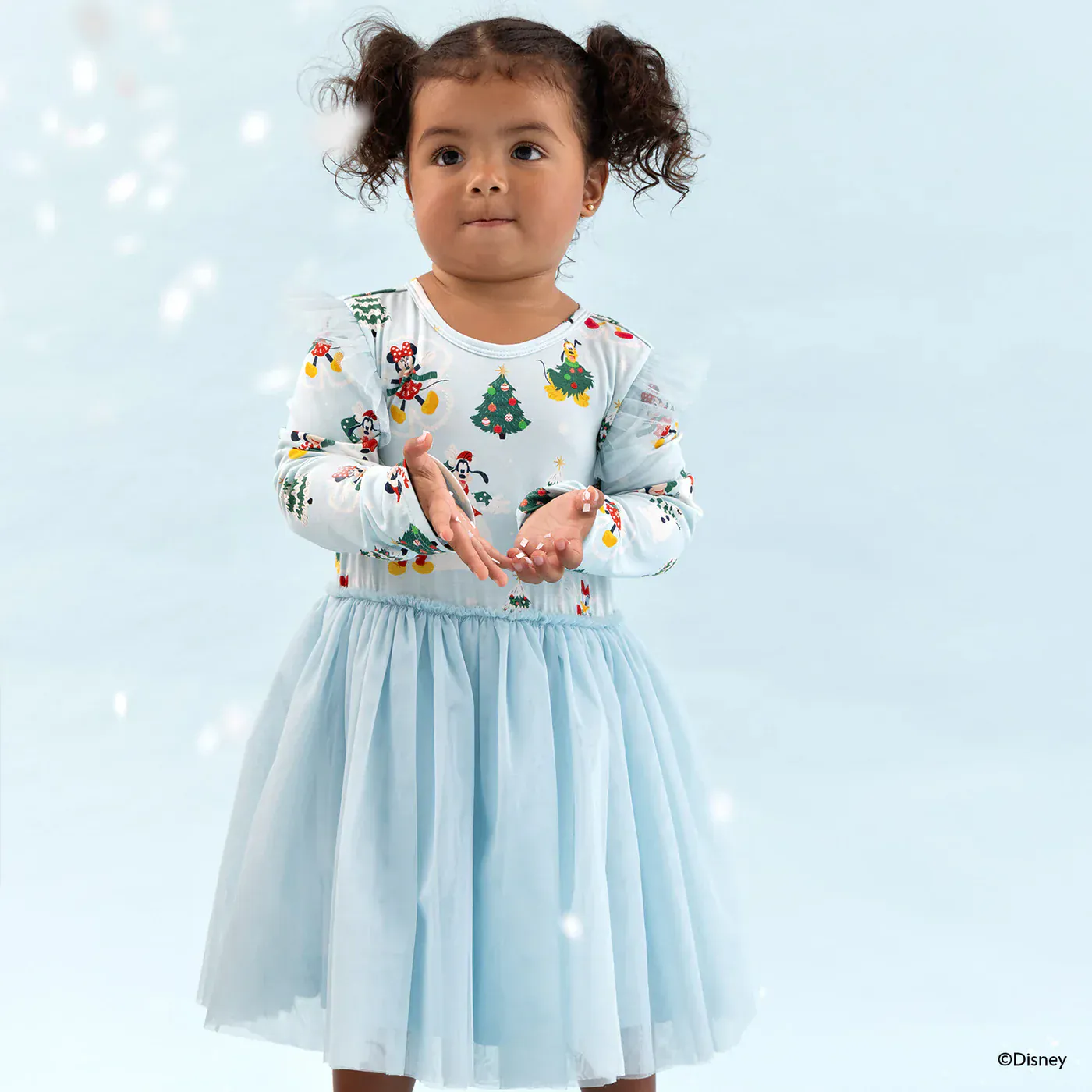 Magnetic Ruffle Tutu Dress - Disney Snow Excited - Image 2
