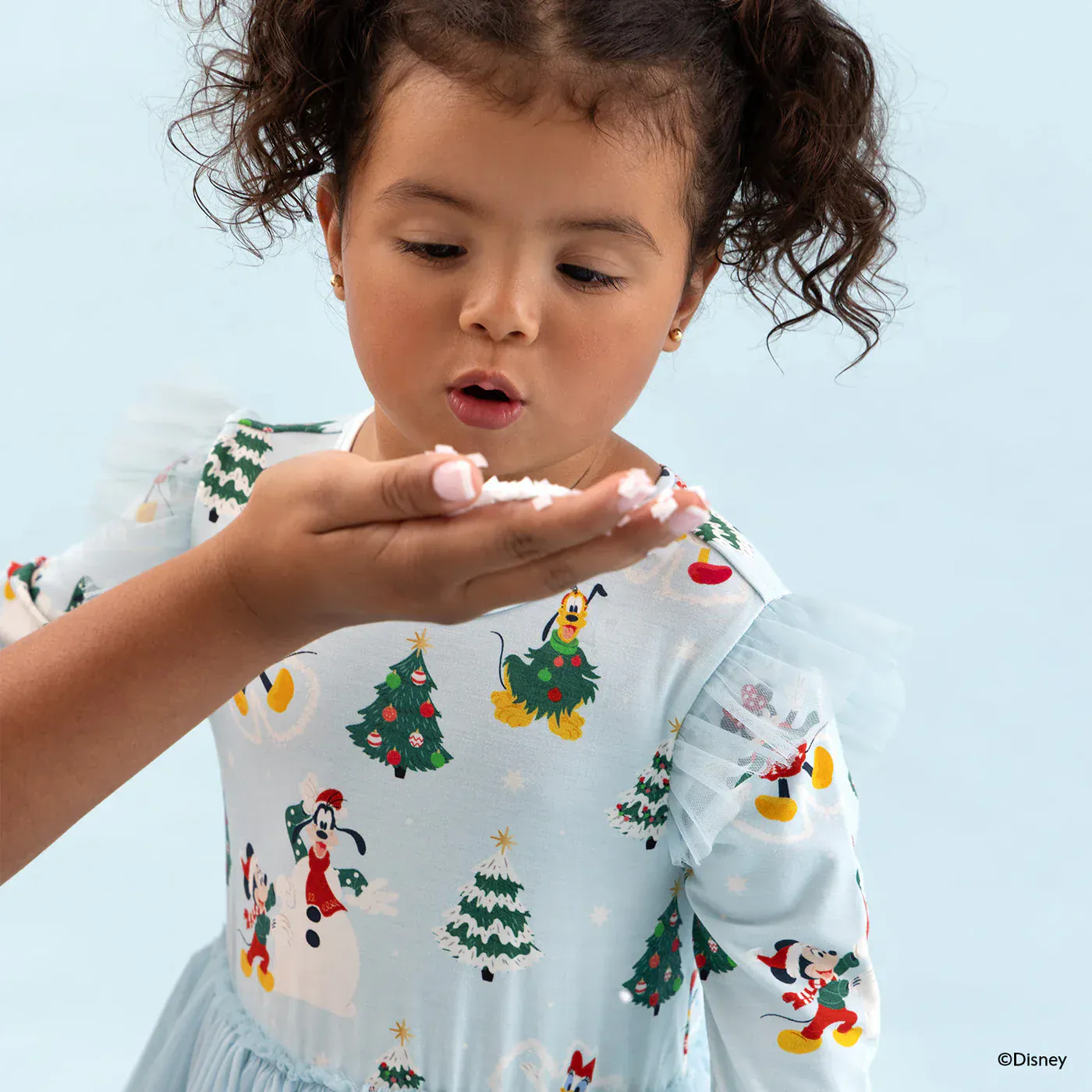 Magnetic Ruffle Tutu Dress - Disney Snow Excited - Image 3