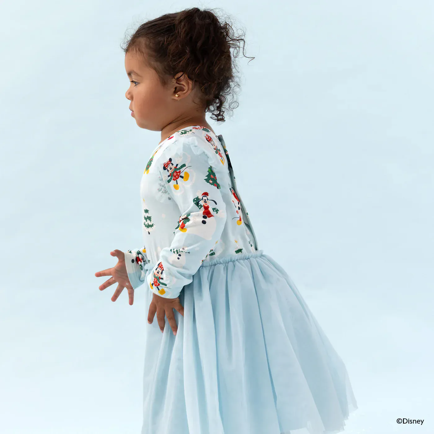 Magnetic Ruffle Tutu Dress - Disney Snow Excited - Image 4
