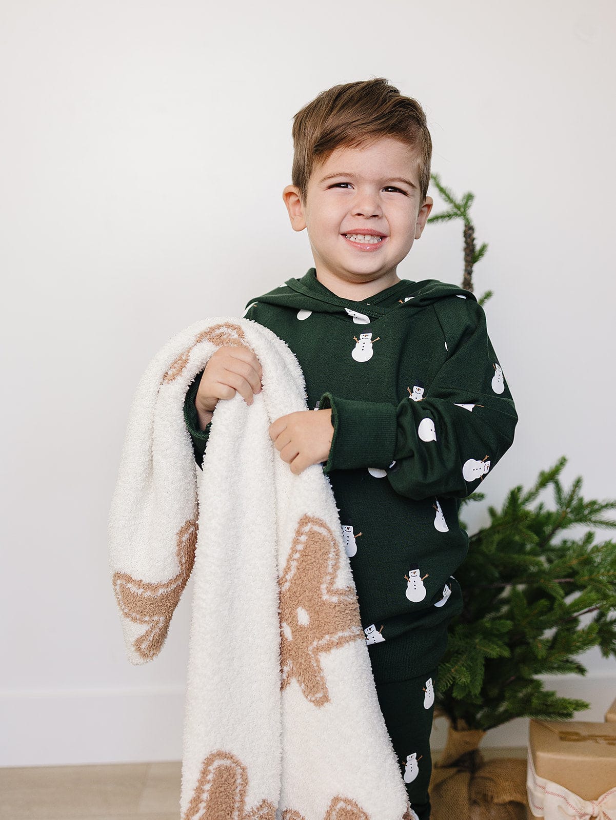 Snowman Hooded French Terry Set - Image 4