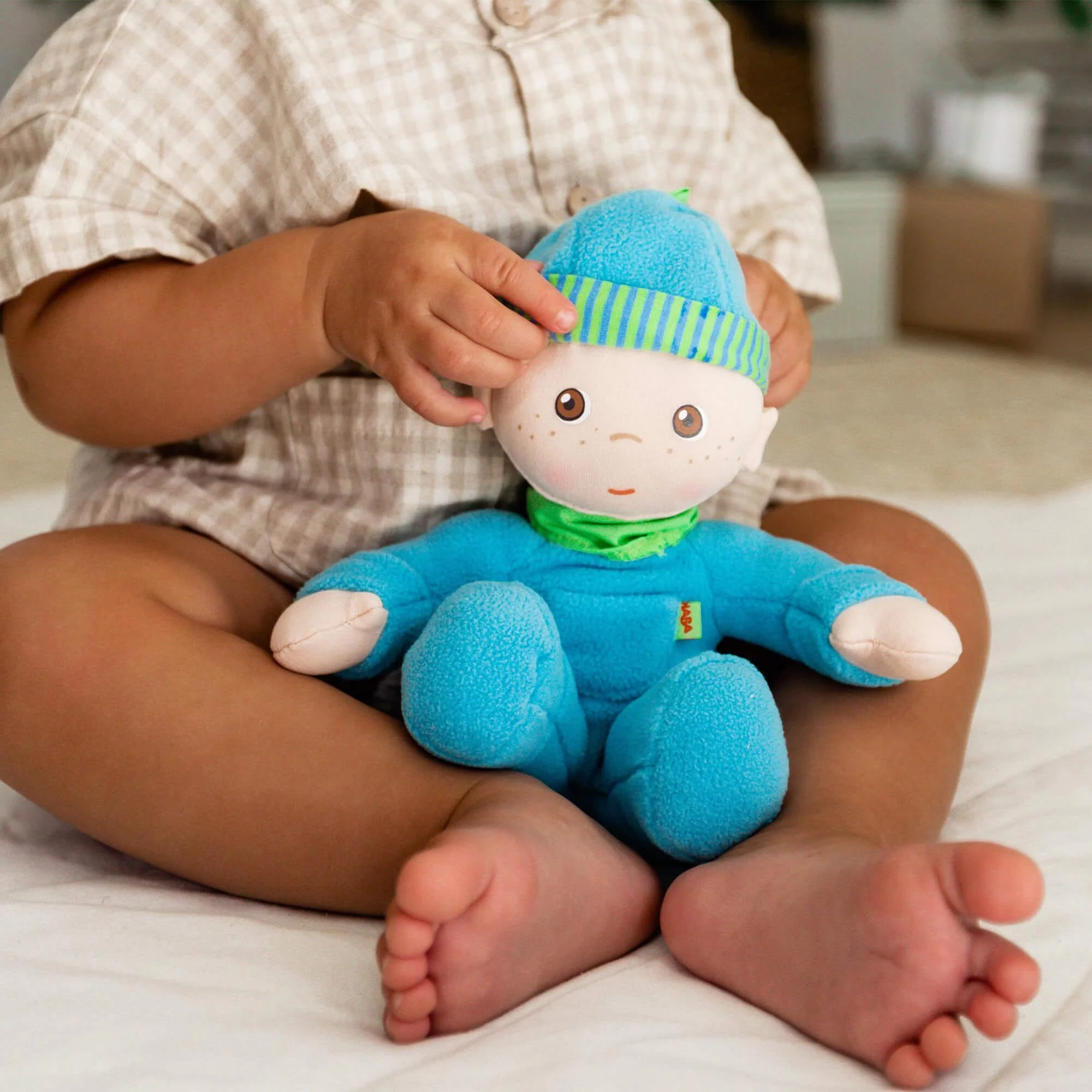 Snug Up Doll Luis 8" First Doll - Image 2