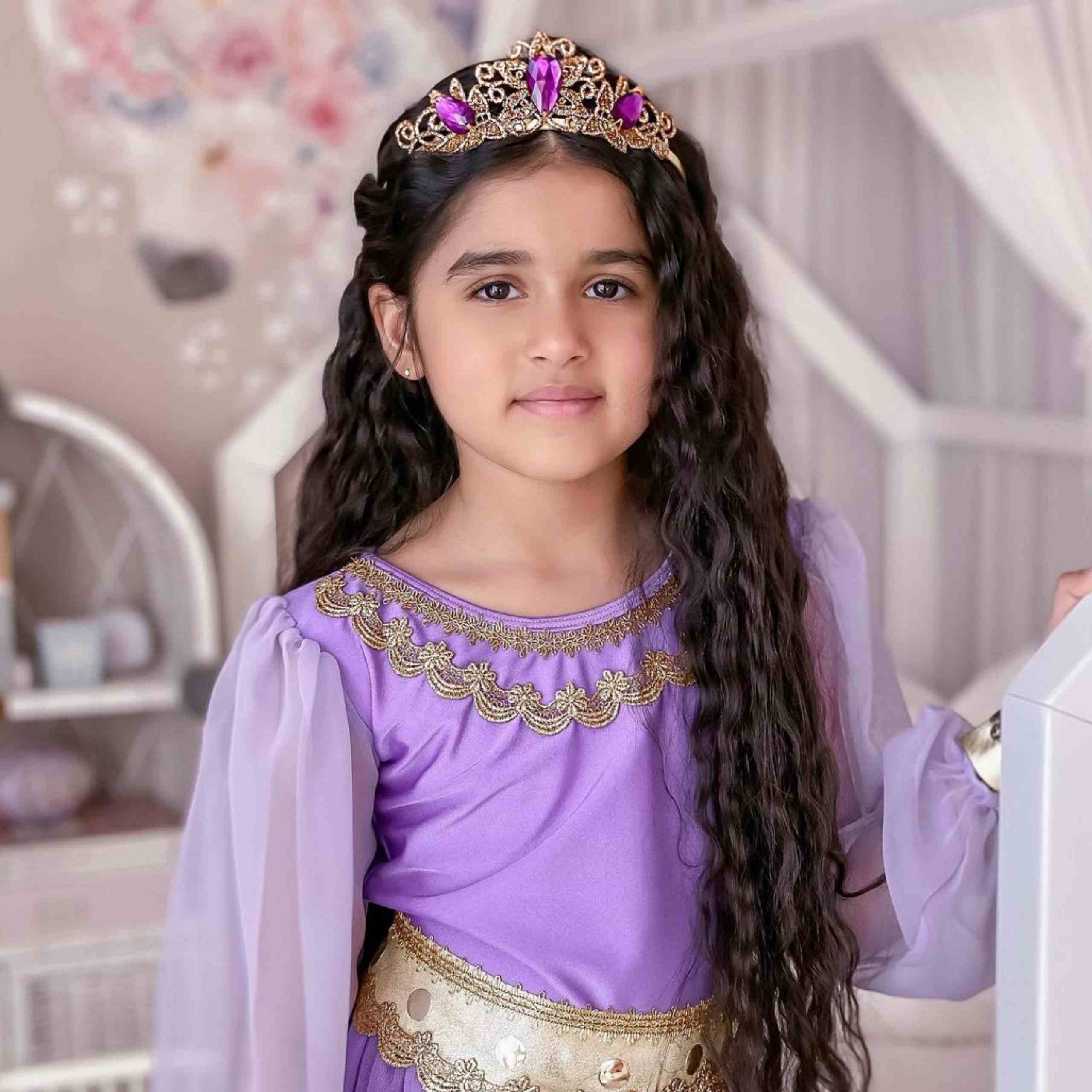 Sofi Princess Crown - Purple - Image 2